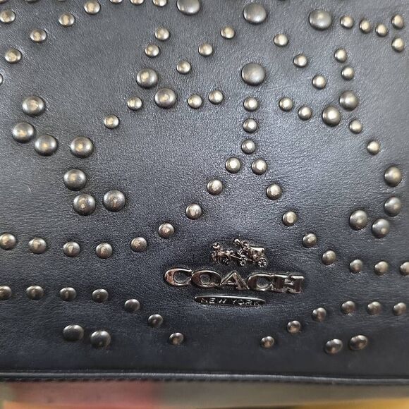 Coach Celeste Convertible Studded Leather Hobo - Picture 4 of 16